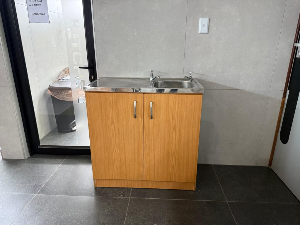 Sink cupboard 1